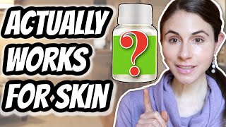 THE SKIN SUPPLEMENT YOU NEED TO KNOW ABOUT 😮 Dermatologist DrDrayzday [upl. by Arataj]