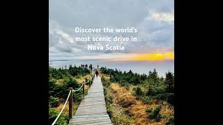 Discover the worlds most scenic drive  Cabot Trail in Nova Scotia [upl. by Vikki]