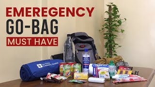 EMERGENCY GOBAG ESSENTIALS  DISASTER PREPAREDNESS 101 [upl. by Cristionna]