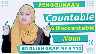 Countable amp Uncountable Noun Bahasa Inggris English grammar Eps10 kampunginggris [upl. by Lovett]