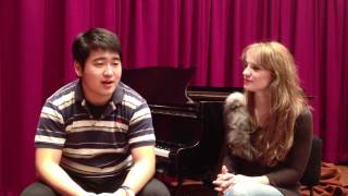 Soprano Milica Ilic amp Tenor Kang Wang on their Duet from Massenets Manon [upl. by Iidnarb235]