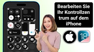 So passen Sie das Kontrollzentrum auf dem iPhone oder iPad an So bearbeiten Sie das Kontrollzentrum [upl. by Ettelegna]