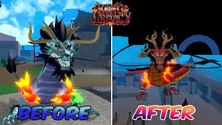 New Dragon Fruit Vs Old Dragon Fruit King Legacy [upl. by Mohkos]