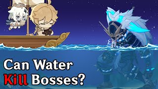 Can Water Instantly Kill Bosses in Genshin Impact [upl. by Torey]