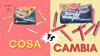 Confronto Petardi VAMPIRO vs SUPER VAMPIRO [upl. by Cleopatre]