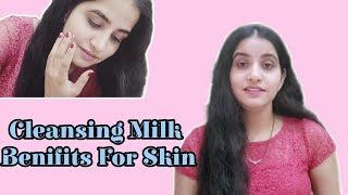 How to Use Cleansing Milk For Face  Cleansing Milk Benifits For Skin [upl. by Mathew57]