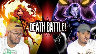 Phoenix VS Raven Marvel VS DC  DEATH BATTLE  Reaction [upl. by Campney]