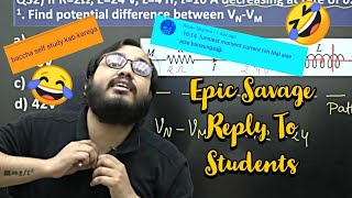 😂Alakh Pandey sir Savage Reply To All Students comments Ft Physics wallahPW Star [upl. by Tnarg]