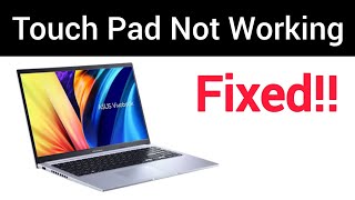 How to Fix a Laptop Touchpad Not Working  Touchpad Not Working in a Laptop [upl. by Asnarepse]