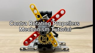 Contra Rotating Propellers Mechanism Tutorial [upl. by Refotsirhc]