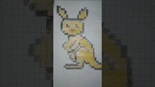 Che cangaroo music cover art pixelartist pixelart youtubeshorts youtubevideos [upl. by Naus]