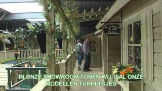 SHOWROOM Theunissen tuinhuisjes [upl. by Aryahay]