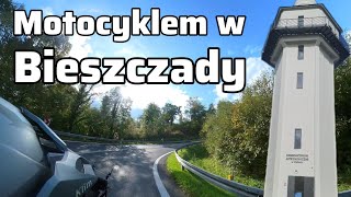 Motocyklem w Bieszczady Pomysł na trasę obserwatorium mała pętla duża pętla [upl. by Wayolle]