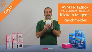 AVM FRITZBox amp Telekom Magenta Smarthome Rauchmelder [upl. by Rawley]