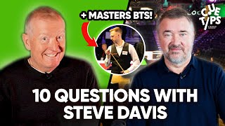 10 Questions With Steve Davis amp Backstage Tour Of The Masters [upl. by Norad]