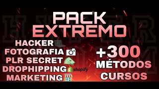 Pack Extremo 300 Cursos e Métodos [upl. by Kenzi]