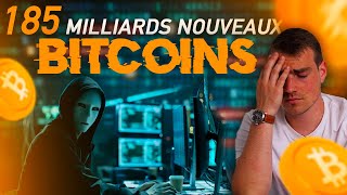 Bitcoin aurait pu mourir  184 Milliards de bitcoins [upl. by Eilah329]