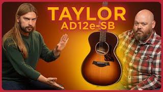 The New Taylor AD12ESB  Taylor Guitar’s Latest American Dream Guitar [upl. by Llertnauq968]