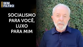 Lula grava vídeo com camiseta polo que custa quase R 5 mil no Brasil [upl. by Tonie303]