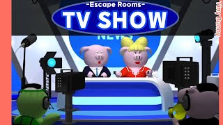 Escape Rooms TV Show Walkthrough NAKAYUBI  脱出ゲーム 攻略 [upl. by Esiralc293]