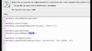 Creating a custom probe with JProfiler LowRes [upl. by Noinatrad766]