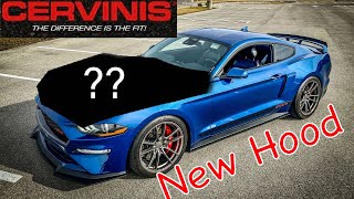 Cervinis Hood for 18 S550 Mustang [upl. by Latini]