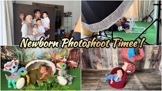 Photoshoot 6 Tema Termasuk Spiderman  🥰  VLOG 2414 [upl. by Garrik]