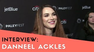 SUPERNATURAL PaleyFest Interview Danneel Ackles [upl. by Dnomrej]