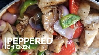 Simple Peppered Chicken Recipe [upl. by Twitt]