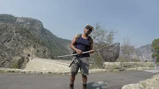 Fishing the Tuolumne Below Hetch Hetchy Yosemite National Park [upl. by Ogren]