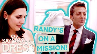 Randy Helps Find The Perfect Dress For A Grieving Bride  Say Yes To The Dress [upl. by Antebi]