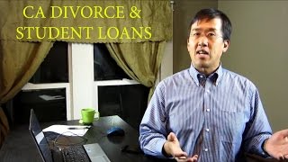 California Family Law  Student Loans amp Divorce  The Law Offices of Andy I Chen [upl. by Aissela]