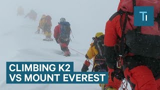 Why K2 is a harder climb than Mt Everest [upl. by Eelirrem674]