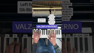 Andrea Vanzo  Valzer DInverno Easy Piano Tutorial [upl. by Sharia]