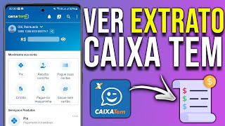 COMO VER EXTRATO DO CAIXA TEM [upl. by Lyrad]