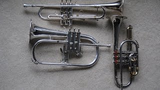 Trumpet Cornet amp Flugelhorn A Comparison [upl. by Friedland]