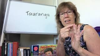 How to pronounce Tauranga [upl. by Aennaej247]