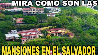 MIRA COMO SON LAS MANSIONES EN EL SALVADOR [upl. by Eelam]