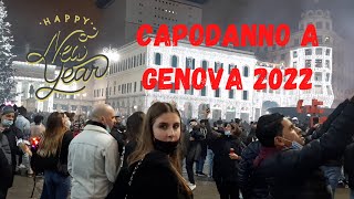 Capodanno a Genova 2022  Liguria Italy [upl. by Petrina]