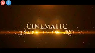 How to make intro in kinemaster  How To make cinematic intro in kinemaster  Kinemaster Tutorial [upl. by Ethelyn449]