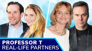 PROFESSOR T ITV Cast RealLife Partners ❤️ Ben Miller Juliet Aubrey Sarah Woodward Barney White [upl. by Baerman]