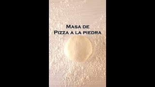 Como hacer Masa de Pizza a la piedra  Rayredok 69 [upl. by Atnohs698]