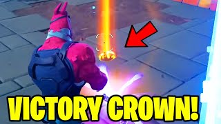 How To Get VICTORY CROWN in Fortnite Chapter 3 Season 1 Victory Royale Crown [upl. by Raymonds]