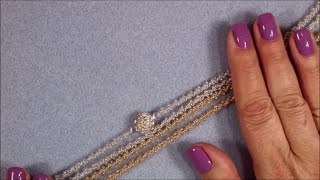 Create a Beaded Chain  Easy Tutorial [upl. by Hitoshi]