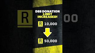 DSS Donation Limit Increased [upl. by Hayilaa]