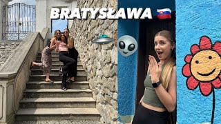 Vlog Bratysława w jeden dzień 🇸🇰👽 [upl. by Atthia]