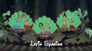 The little Mermaid  Daughters of Triton Multilanguage HQHD [upl. by Ika]