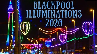 Blackpool Illuminations 2020 Vlog  Switch On amp Promenade Tour [upl. by Anewor443]