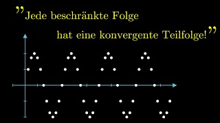 Satz von BolzanoWeierstrass EINFACH erklärt [upl. by Ahsilahs336]