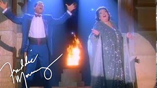 Freddie Mercury amp Montserrat Caballé  Barcelona Original David Mallet Video 1987 Remastered [upl. by Omlesna304]